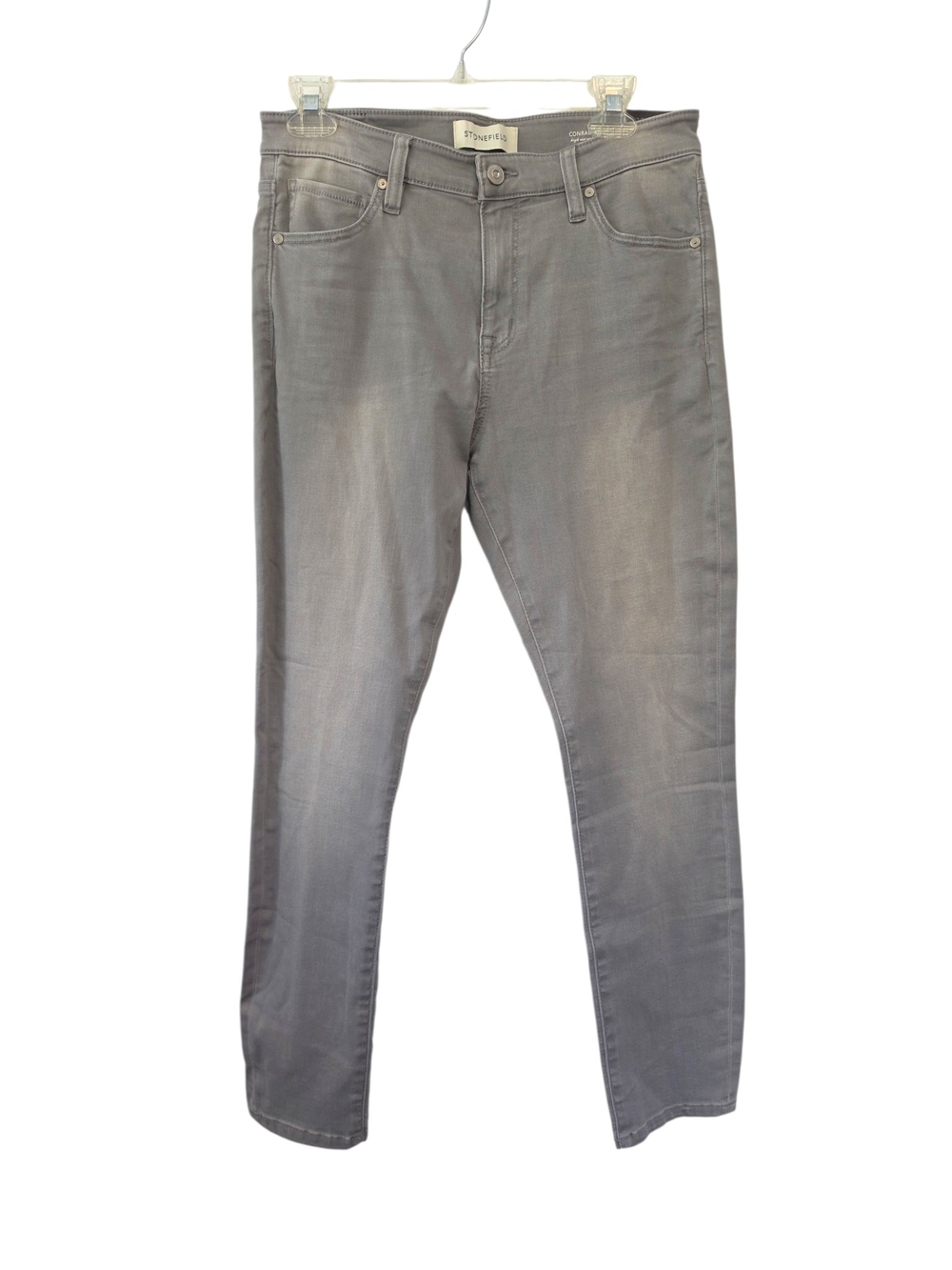 Stonefield Conrad High Rise Ankle Skinny Jeans in Gray Size 30 NWT